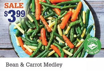 M & M Food Market Bean & carrot medley offer