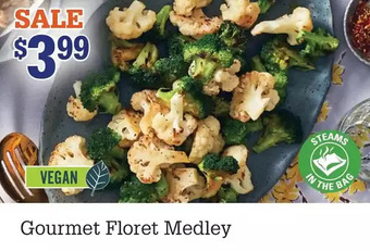 M & M Food Market Gourmet floret medley offer