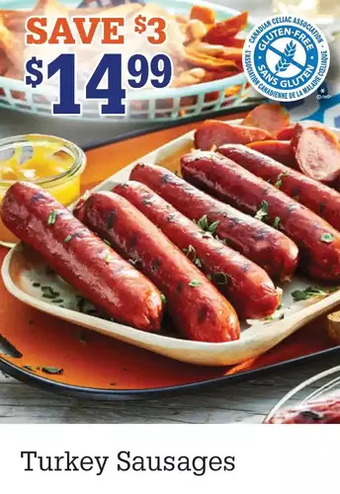 M & M Food Market Turkey sausages offer
