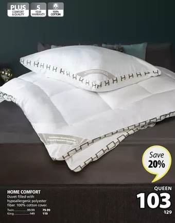 JYSK Home comfort (duvet) offer