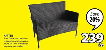 JYSK Hatten (bench) offer