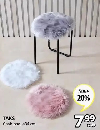 JYSK Taks (chair pad) offer