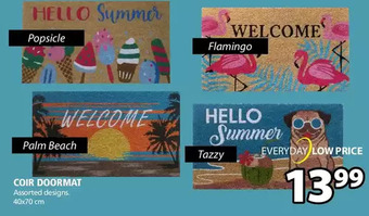 JYSK Coir doormat offer