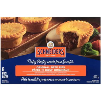 Giant Tiger Schneiders mini meat pies offer