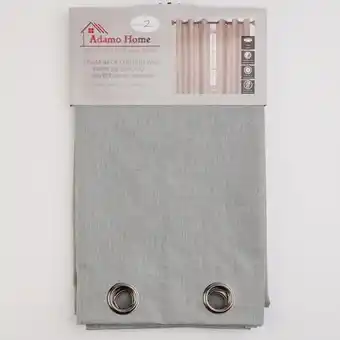 Giant Tiger 40" x 84" heavyweight foamback curtains with grommets offer