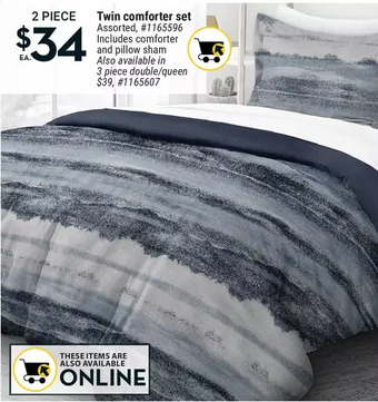 Giant Tiger Twin comforter set offer