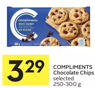 Foodland Compliments chocolate chips offer