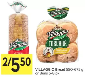 Foodland Villaggio bread or buns offer