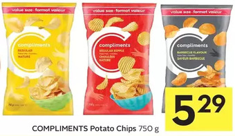 Foodland Compliments potato chips offer