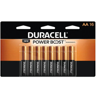 Staples Duracell alkaline batteries offer