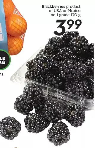 Sobeys Blackberries offer