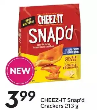 Sobeys Cheez-it snap'd crackers offer