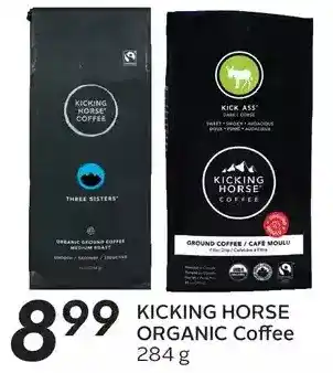 Sobeys Kicking horse organic coffee offer