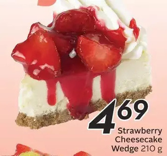 Sobeys Strawberry cheesecake wedge offer