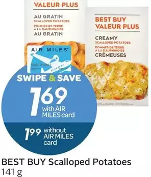 Sobeys Best buy scalloped potatoes offer