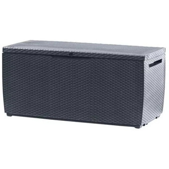 Canadian Tire Keter rattan-look resin deck box offer