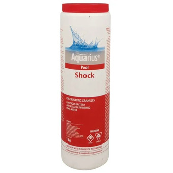 Canadian Tire Aquarius granular chlorine shock and hth shock treatments offer