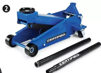 Canadian Tire 3-ton steel garage jack offer