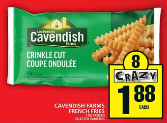 Food Basics Cavendish french fries offer