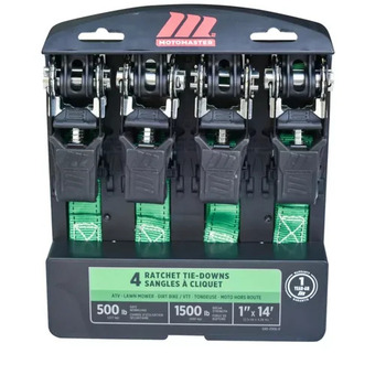 Canadian Tire 14' 1500-lb padded ratchet tie-downs | ratchet tie-downs offer