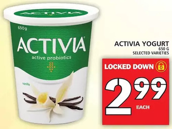 Food Basics Activia yogurt offer