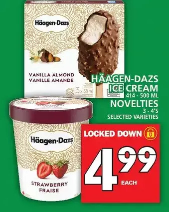 Food Basics Haagen-dazs ice cream | novelties offer