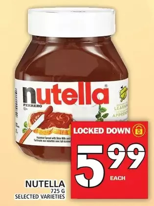 Food Basics Nutella offer