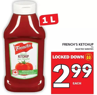 Food Basics French's ketchup offer