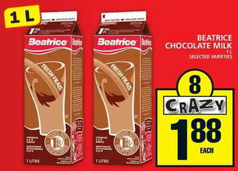 Food Basics Beatrice chocolate milk offer