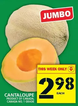 Food Basics Cantaloupe offer