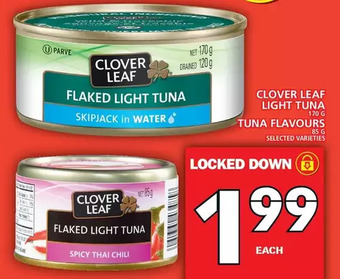 Food Basics Clover leaf light tuna | tuna flavours offer