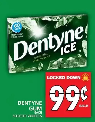 Food Basics Dentyne gum offer