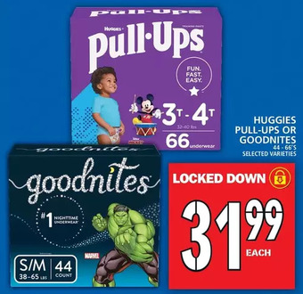 Food Basics Huggies pull-ups or goodnites offer
