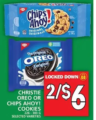 Food Basics Christie oreo or chips ahoy! cookies offer
