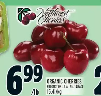 Metro Organic cherries offer