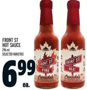 Metro Front st hot sauce offer