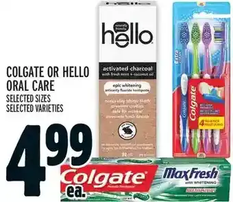 Metro Colgate or hello oral care offer
