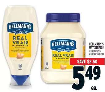 Metro Hellmann's mayonnaise offer