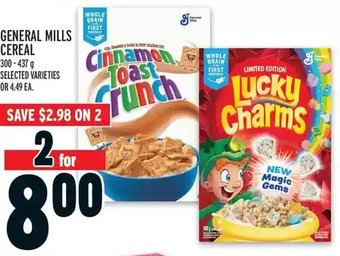Metro General mills cereal offer