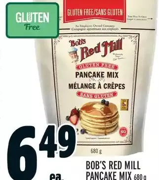 Metro Bob's red mill pancake mix offer