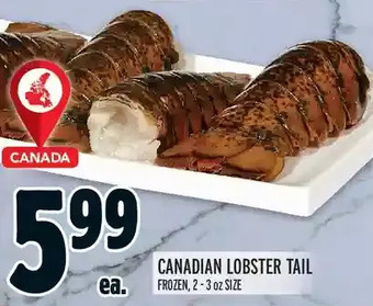 Metro Canadian lobster tail offer