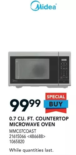RONA 0.7 cu.ft. countertop microwave oven offer