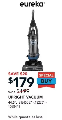 RONA Upright vacuum offer
