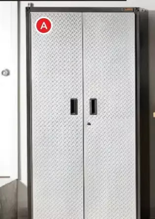 Lowe's Gladiator large garage cabinet offer