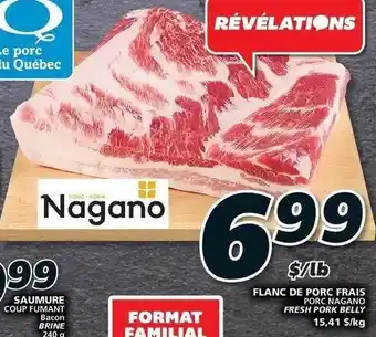 IGA Flanc De Porc Frais 15.41kg offer