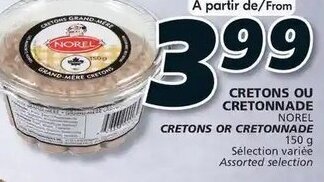 IGA Cretons Ou Cretonnade 150g offer