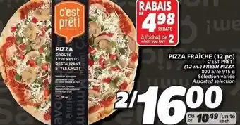 IGA Pizza Fraiche 915g offer
