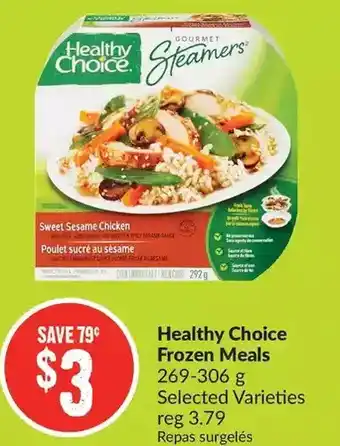 FreshCo Healthy choice frozen meals offer