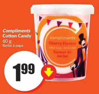 FreshCo Compliments cotton candy offer