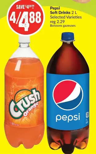 FreshCo Pepsi soft drinks offer